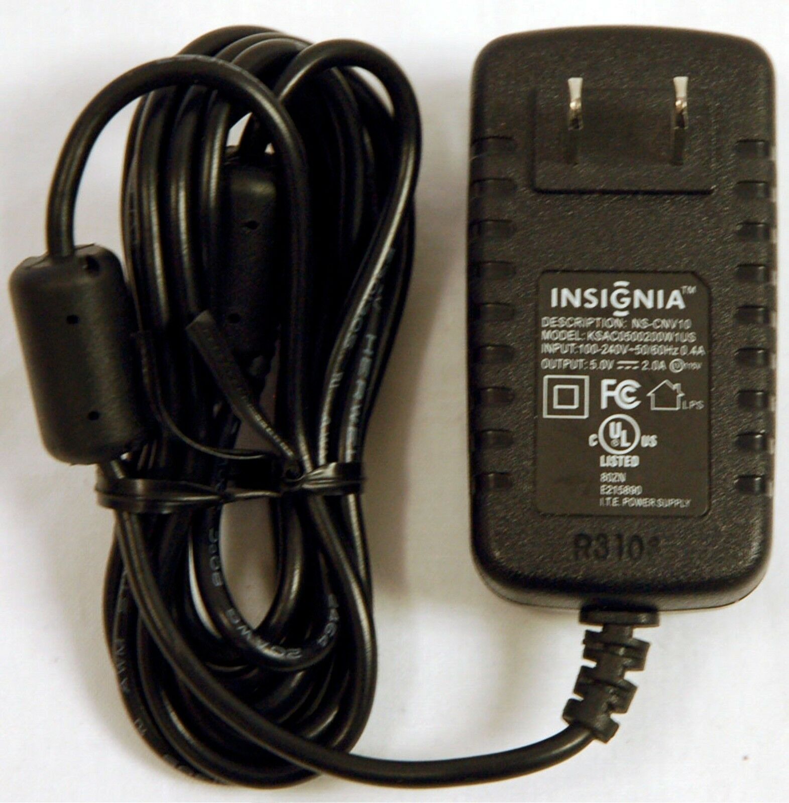NEW KSAC0500200W1US 5V 2A NS-CNV10 AC Adapter for Insignia GPS Mini-USB Home Charger CNV43 NAV01